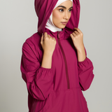 Aero Swift-fit Windbreaker in Magenta