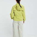 Lara Aeroshade Cinched Windbreaker in Lime