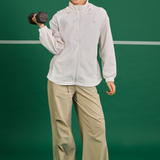 Niro Snatchback Windbreaker in White