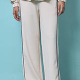 Thea Straight Cut Pants in Cream