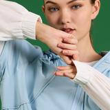 Iris Adjust-fit Windbreaker Blue White