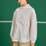 Niro Snatchback Windbreaker in White