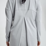 Jennie Basic Oversized Top in Grey