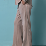 Hera Boot Cut Pants in Taupe