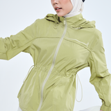 Neo X Windbreaker in Lime