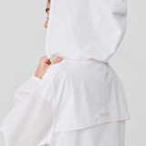 Neo Windbreaker Top in White