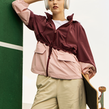 Iris Adjustfit Windbreaker Rose Gold & Powder Pink