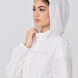 Neo Windbreaker Top in White