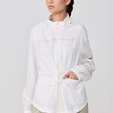 Neo Windbreaker Top in White