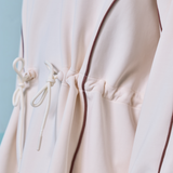 Hera Adjustable Waist Hoodie in Cream