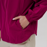 Niro Snatchback Windbreaker in Orchid Purple