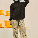 Niro Snatchback Windbreaker in Black