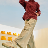 Niro Snatchback Windbreaker in Burgundy