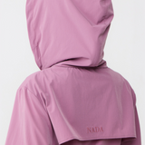 Neo Windbreaker Top in Dusty Plum