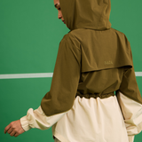 Iris Adjustfit Windbreaker Olive & Light Beige
