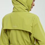 Nyla Cinched Windbreaker in Lime