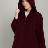 Neo X Windbreaker in Burgundy