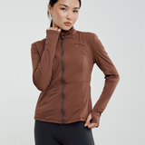 Eva Flexform Fitted Jacket in Dark Rose Gold