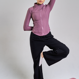 Ella Fitted Top in Dusty Mauve