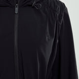 Nyla Cinched Windbreaker in Black