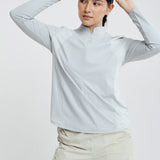 Naomi Lightweight Running Top in Grey
