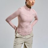 Ella Fitted Top in Soft Pink