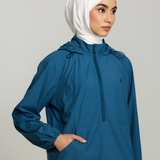 Aero Swift-fit Windbreaker in Teal