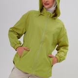 Niro Snatchback Windbreaker in Lime