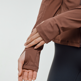 Eva Flexform Fitted Jacket in Dark Rose Gold