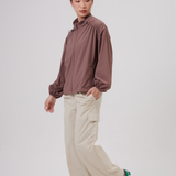 Luna Swift-fit Windbreaker in Mocha
