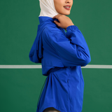 Niro Snatchback Windbreaker in Electric Blue