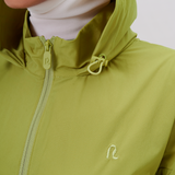 Niro Snatchback Windbreaker in Lime