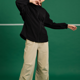 Niro Snatchback Windbreaker in Black