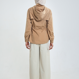 Neo X Windbreaker in Caramel