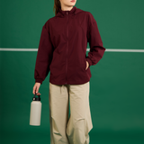 Niro Snatchback Windbreaker in Burgundy