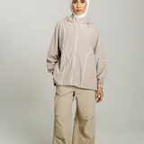 Talia Dynamic Windbreaker in Grey