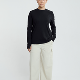 Selena Basic Top in Black