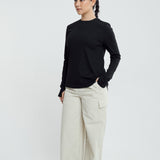 Selena Basic Top in Black