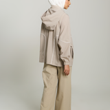 Talia Dynamic Windbreaker in Grey