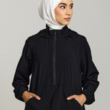 Aero Swift-fit Windbreaker in Black