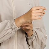 Talia Dynamic Windbreaker in Grey