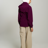Neo X Windbreaker in Aubergine