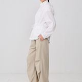 Neo Windbreaker Top in White