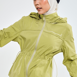 Neo X Windbreaker in Lime