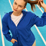 Niro Snatchback Windbreaker in Electric Blue
