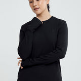 Selena Basic Top in Black