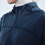 Neo X Windbreaker in Charcoal Blue