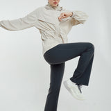 Lara Aeroshade Cinched Windbreaker in Stone