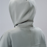 Natalia Hoodie Dress in Ash Green