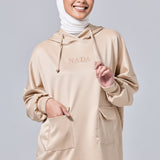 Nadine Hoodie in Light Camel